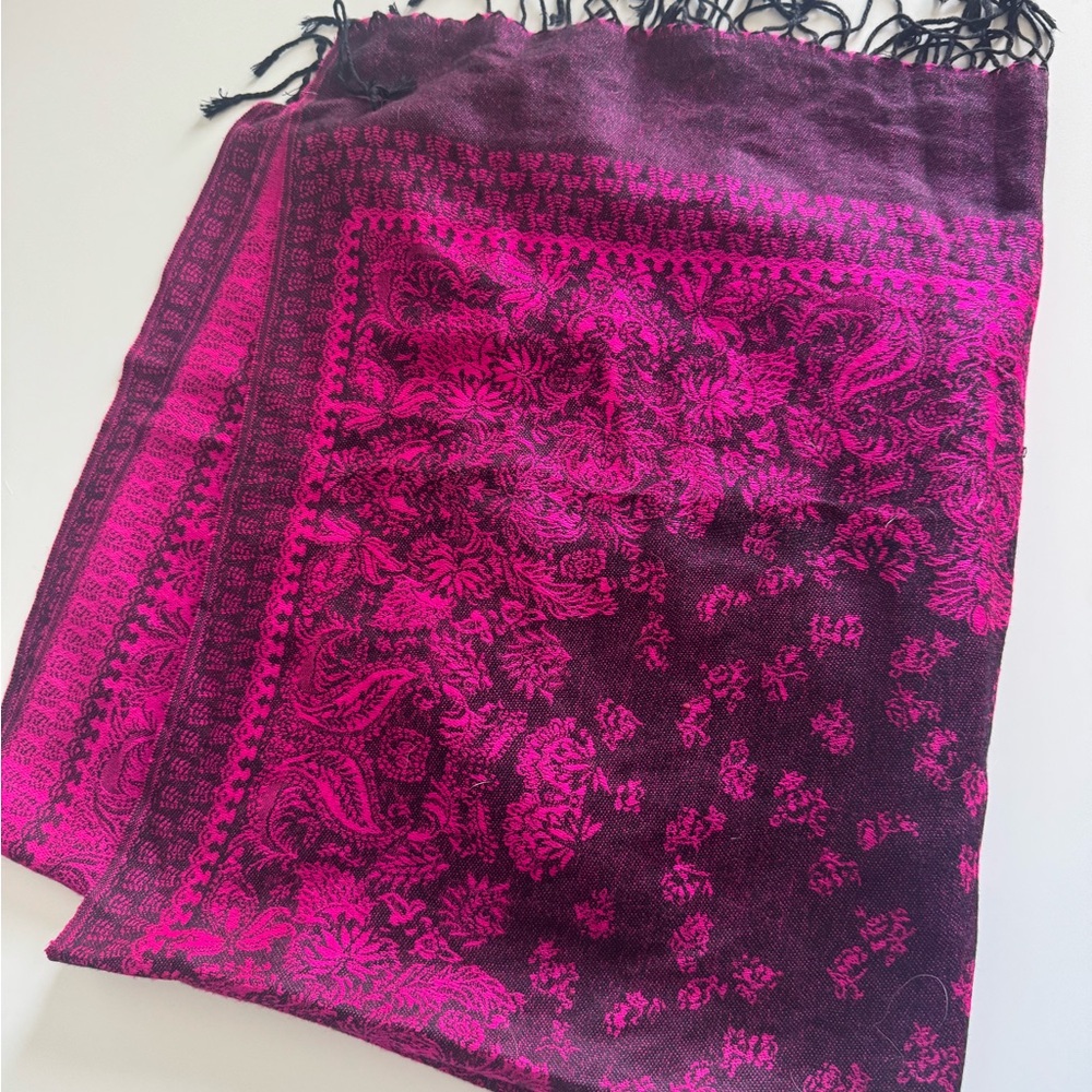 Elegant Pink and Purple Women's Swim Cover-Up
